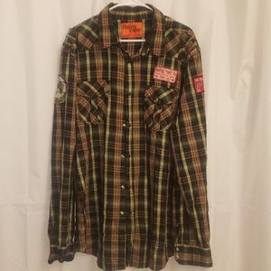 Rolling Paper Long Sleeves Shirt XXXL 100% Cotton